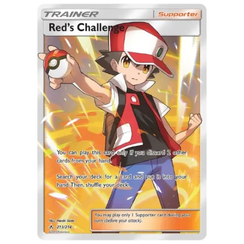 Red's Challenge (Full Art) - Unbroken Bonds